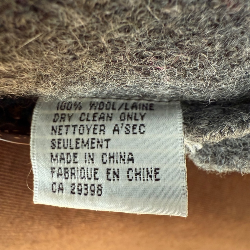 Super comfy and warm Rino Rossi “Exclusive” heather grey shirt-jacket - Picture 8 of 9